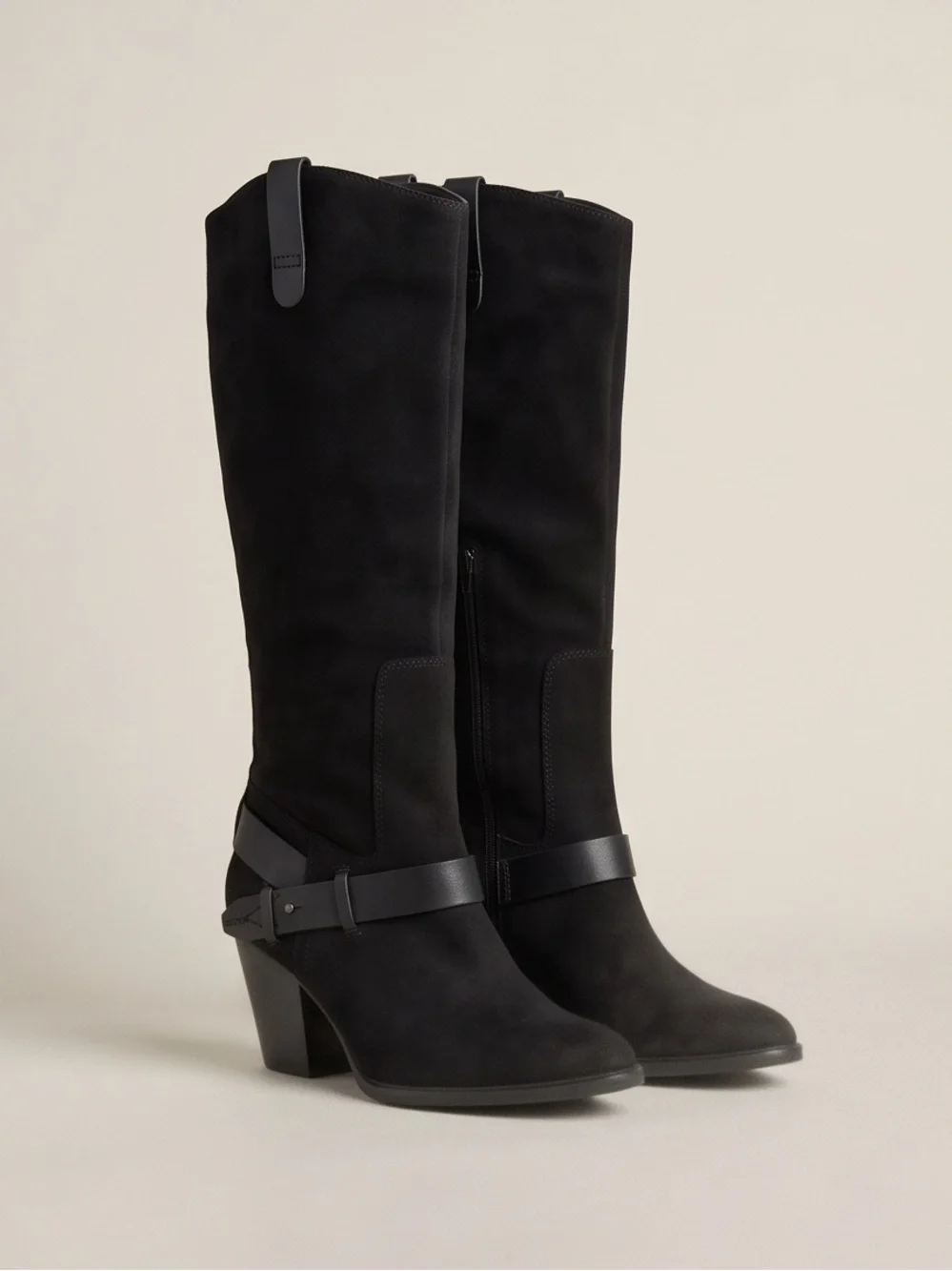 Dolce Vita Black Harness Over-the-Knee Boots
